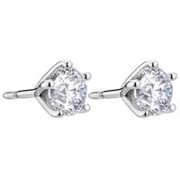 Boucles d'oreilles Golay Femme in Or blanc Diamante OPL007WDI-0.3FVS